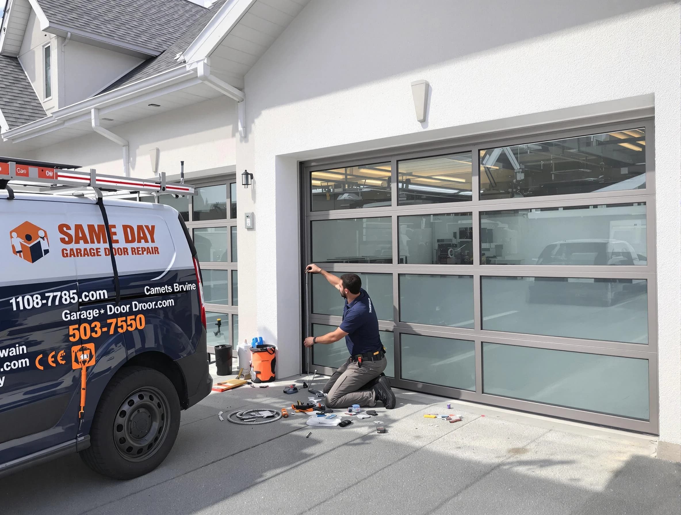 Same-day garage door repair service by Johnstown Garage Door Repair in Johnstown