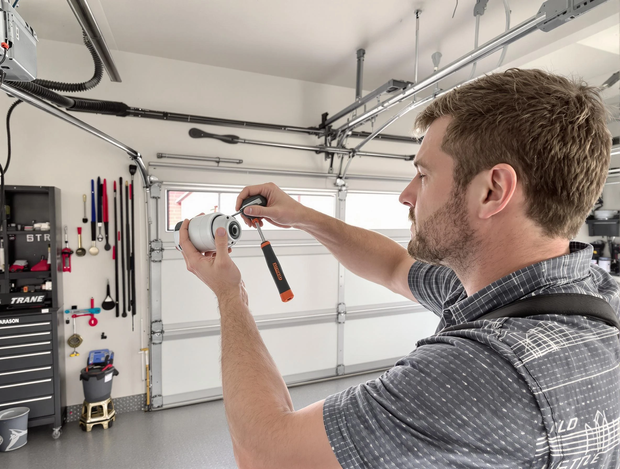 Garage door opener repair service by Johnstown Garage Door Repair in Johnstown