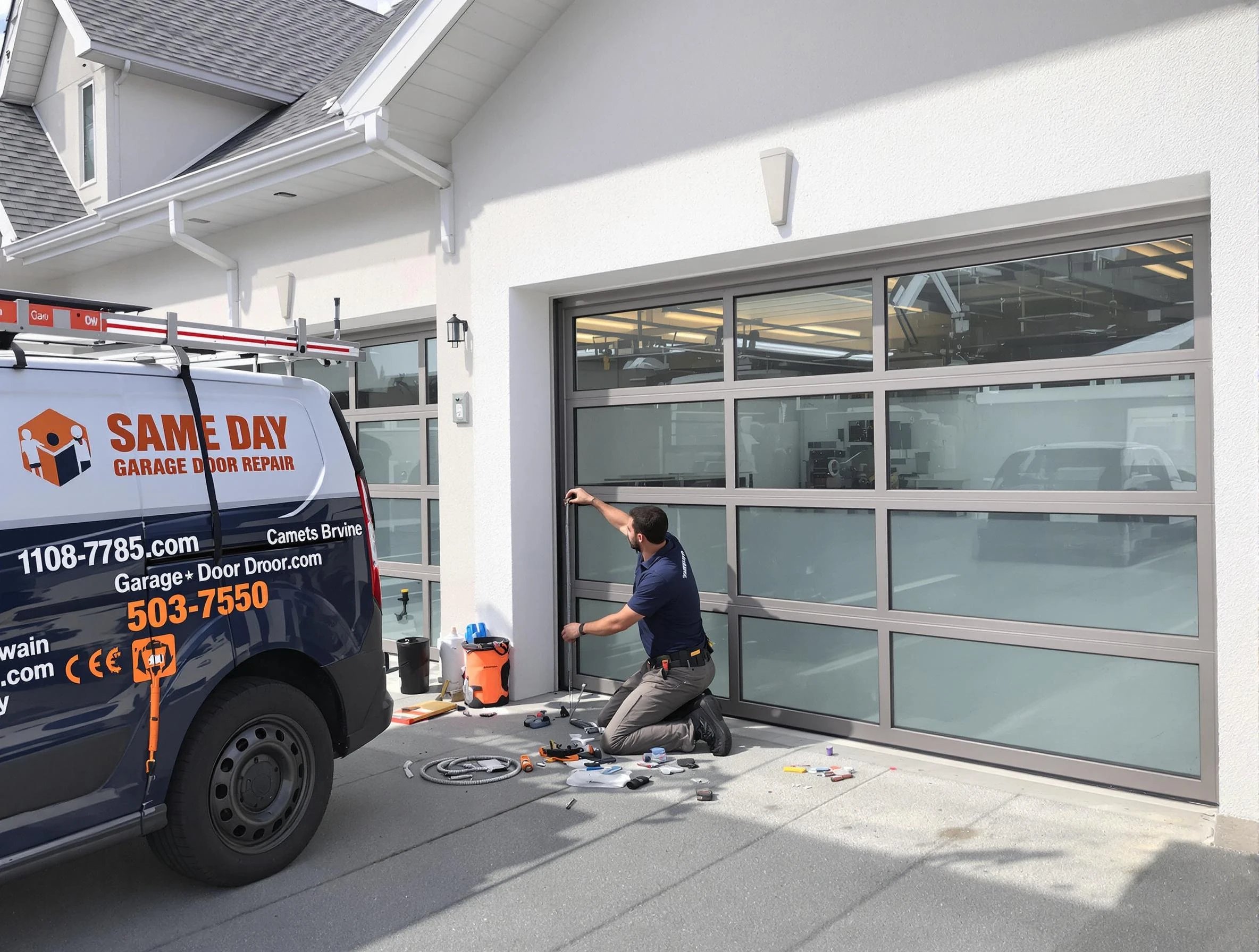 Same-day garage door repair service by Johnstown Garage Door Repair in Johnstown